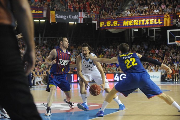 Sergio Llull en el Barcelona Regal - Real Madrid              