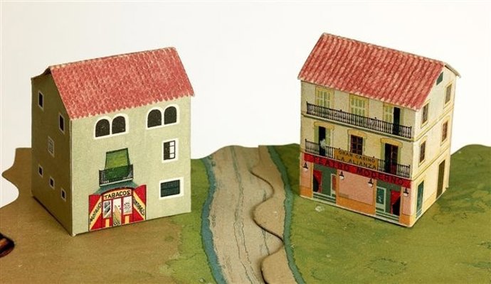 Una de las obras de la muestra