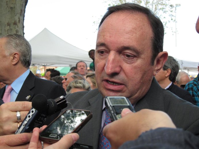 Pedro Sanz, presidente del Gobierno de La Rioja habla de la Red Transeuropea