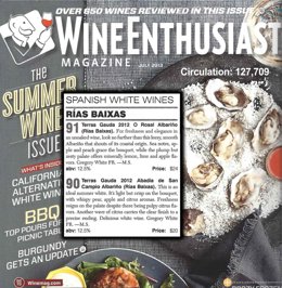 Terras Gauda en 'WineEnthusiast'