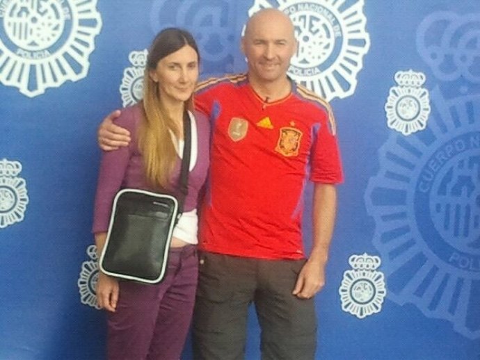 Los turistas secuestrados en Colombia a su llegada  a Madrid