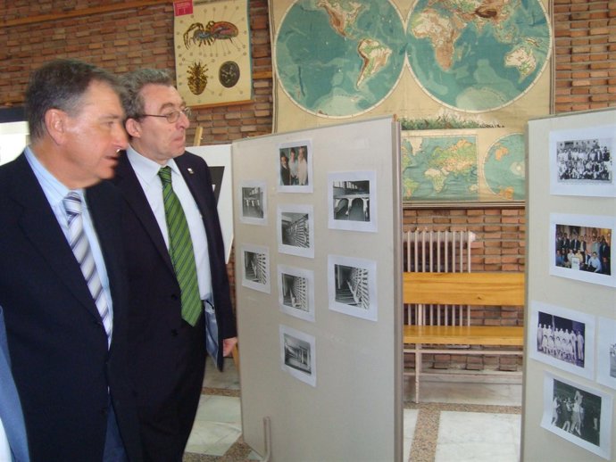 Mateos en el IES Andrés Lagunda