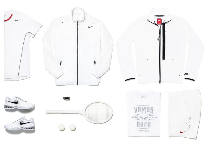 Equipación  de Rafa Nadal en Wimbledon