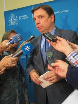 El consejero andaluz Luis Planas, hoy tras el Consejo Consultivo Agrícola