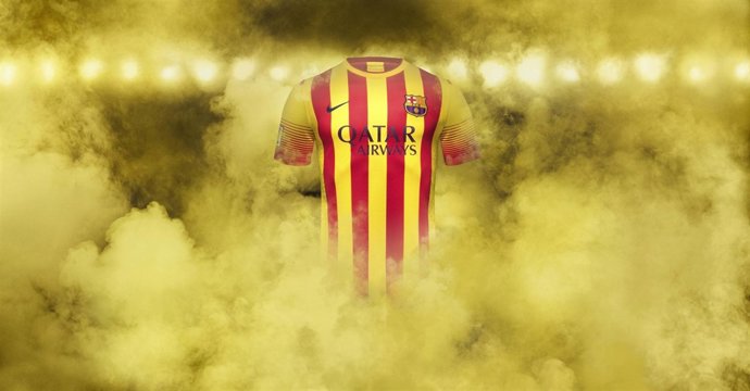 Camiseta de la Senyera del Barça