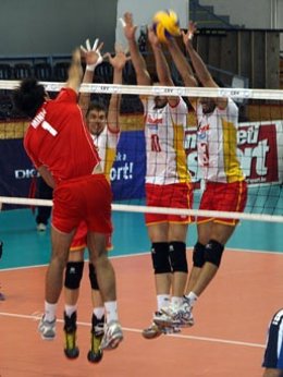 Montenegro-España, Liga Europea Voleibol 2013
