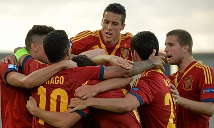 España Sub-21 celebra el pase a la final
