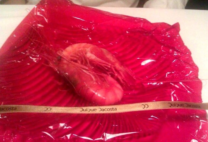 Uno de los platos de Quique Dacosta