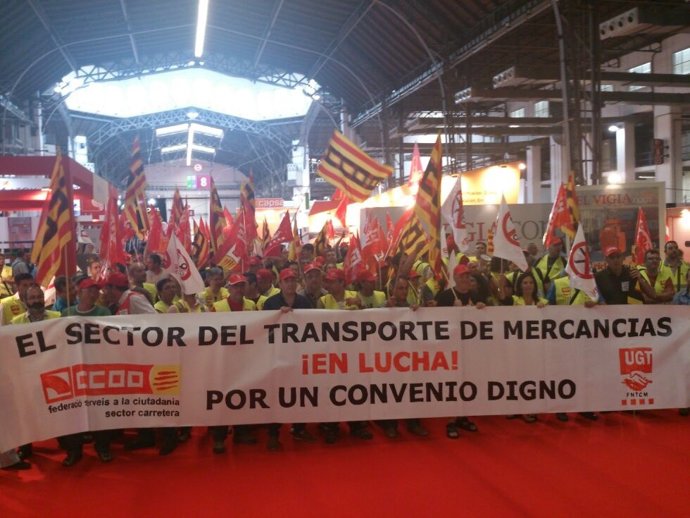 Transportistas entran en el SIL