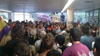 En libertad los 14 detenidos por ocupar un Centro de Especialidades en Vallecas
