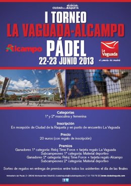 I Torneo Pádel La Vaguada-Alcampo