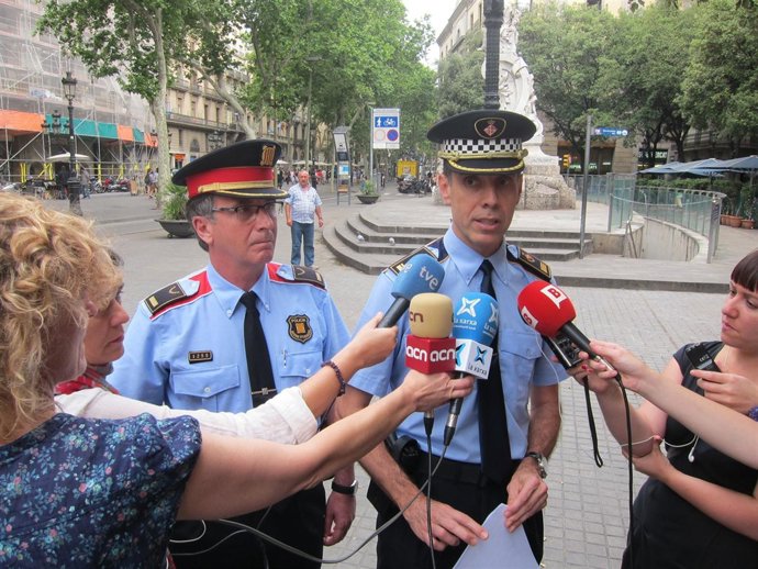 Josep Garcia (Mossos) y Carles Reyner (Guardia Urbana)