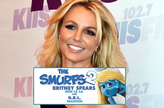 Britney Spears Los pitufos 2