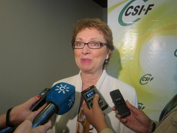 La consejera de Haciendam Carmen Martínez Aguayo