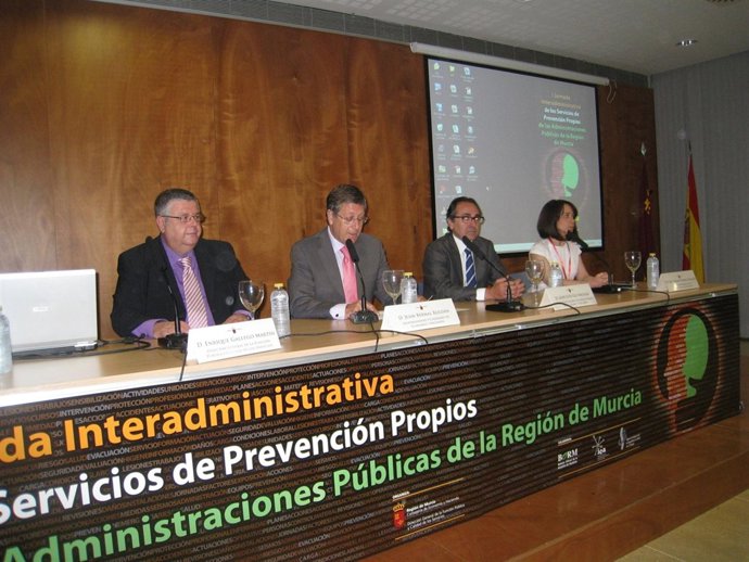 Inauguración de la I Jornada Interadministrativa de los Servicios de Prevención 
