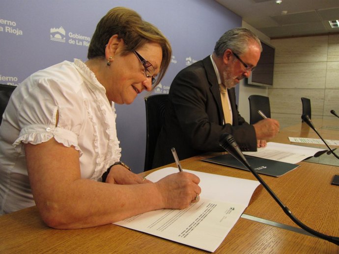 Firma convenio Asprodema