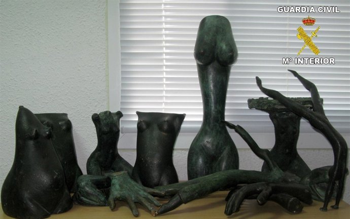 Esculturas de Mahfoud recuperadas