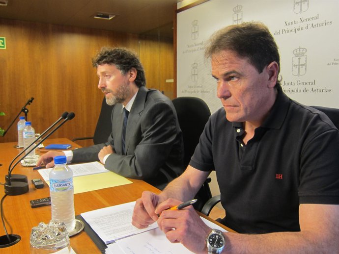 Feito (izquierda) y Jesús Villa. 