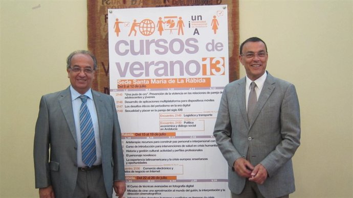 El presidente de la Diputación de Huelva, Ignacio Caraballo, y Suárez Japón.