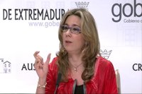 Teniente destaca que la trayectoria que se "dibuja" en Extremadura es la de la "consolidación fiscal"