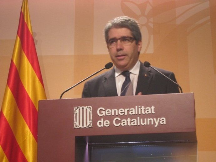 El conseller de Presidencia, Francesc Homs