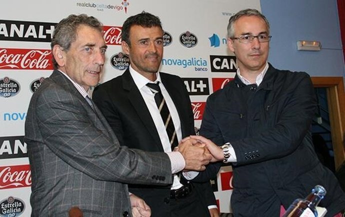 Luis Enrique Carlos Mouriño Miguel Torrecilla Celta