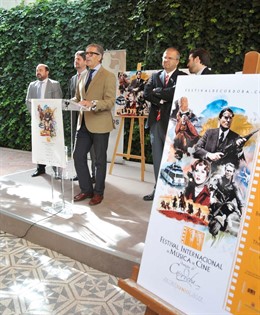 Pineda interviene en la presentación del Festival