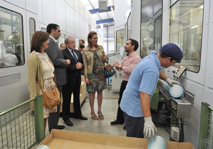 Visita de los delegados a Osuna