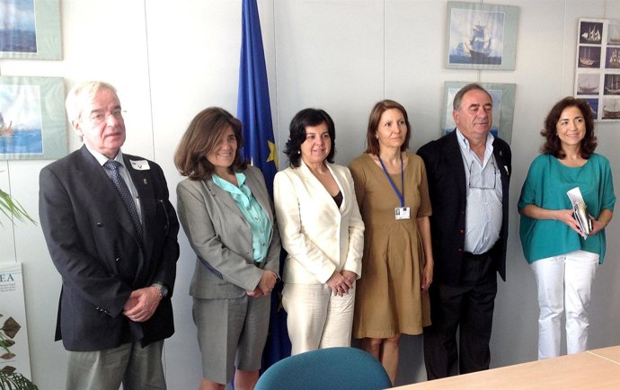 Reunión de la consejera María Jesús Álvarez en Bruselas