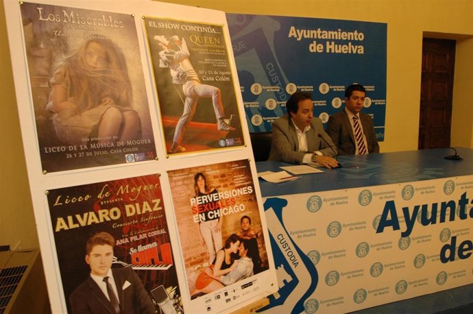 Presentación de la programación cultural del Ayuntamiento en verano. 