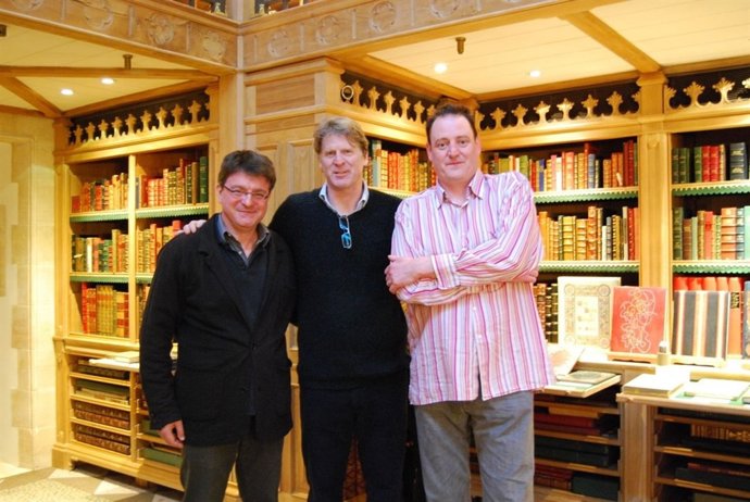 El encuadernador Eduardo Giménez, premiado en Oxford