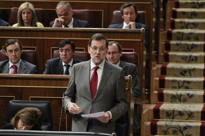 Mariano Rajoy en el Congreso