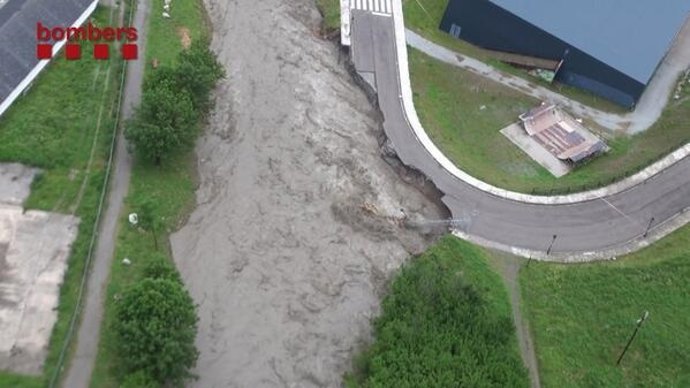 Efectos de las lluvias e inundaciones en Aran