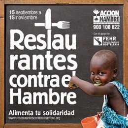 IV edición de Restaurantes contra el hambre
