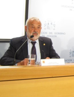 El subdelegado del Gobierno en Zaragoza, Ángel Val