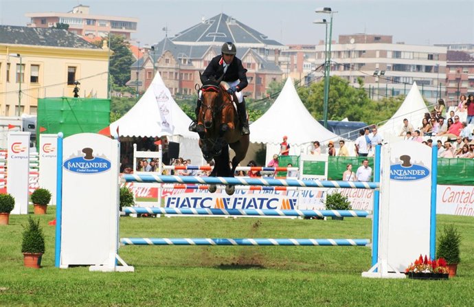 Imagen del concurso de salto