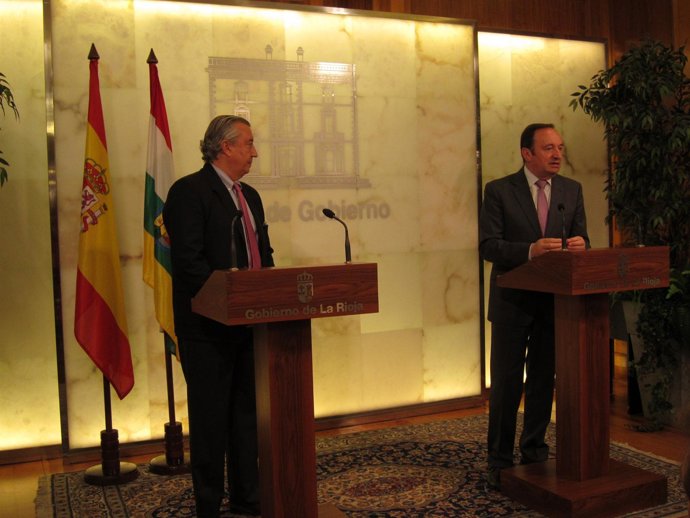 Sanz informa con Gómez-Pomar de ampliación conexiones ferroviarias