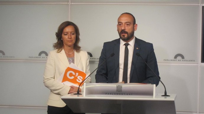 Carina Mejías y Jordi Cañas, C's