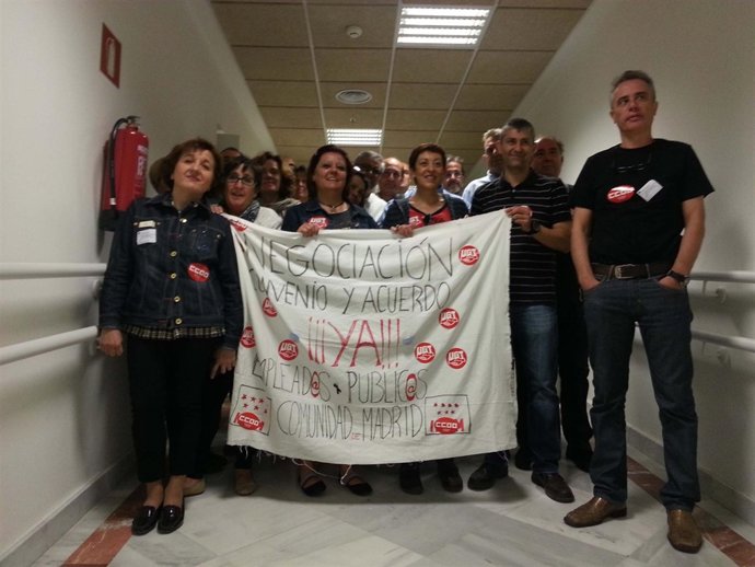 Encierro en la Consejería de Asuntos Sociales