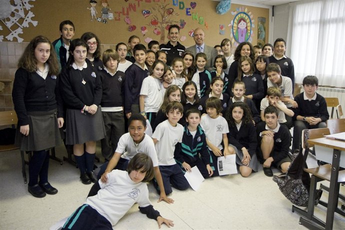 Educación día deporte en el colegio María Inmaculada