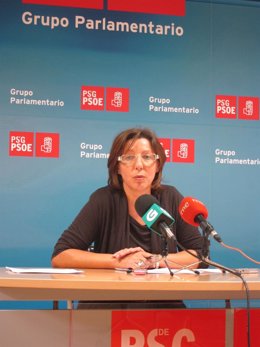 Carmen Gallego en rueda de prensa