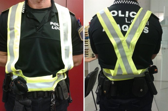 Uniformidad de la Policía Local de Alaquàs (Valencia).