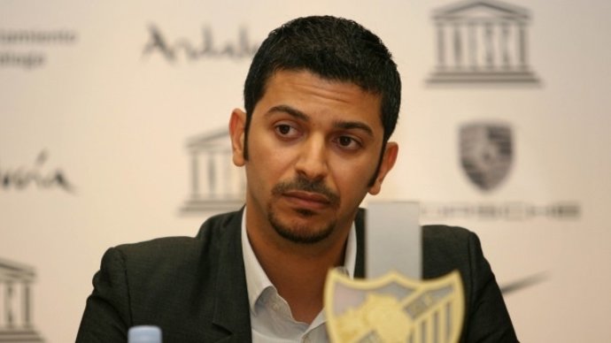 Vicepresidente del Málaga, Moayad Shatat