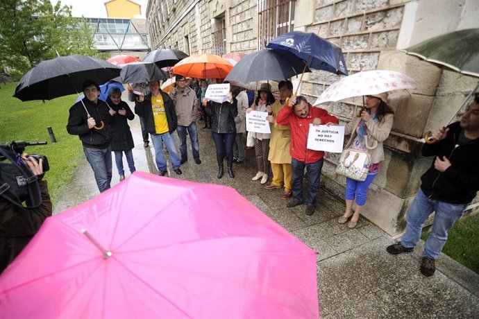 Concentración de sindicatos de Justicia
