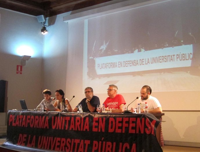 Plataforan en Defensa de la Universidad Pública