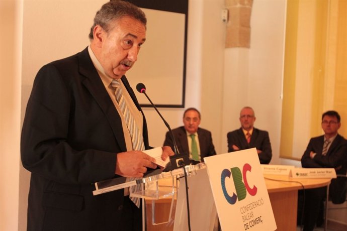 El presidente de la Confederación Balear del Comercio, Bartomeu Servera