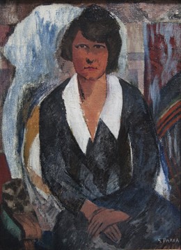 Retrato femenino, de Ginés Parra