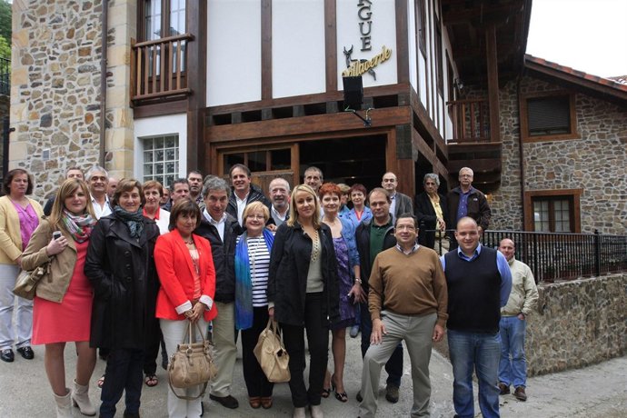 Inauguración del albergue rural de Villaverde