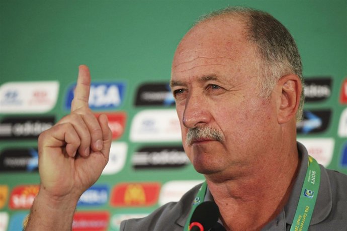 Luiz Felipe Scolari, seleccionador de Brasil