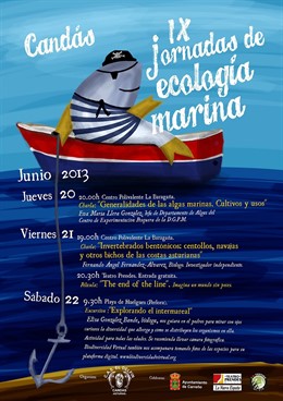 Jornadas de Ecología Marina que se celebran en Candás.